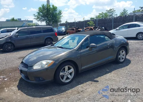 2010 Mitsubishi Eclipse Spyder Gs из США, поврежденный, VIN 4A37L2EF8AE008850